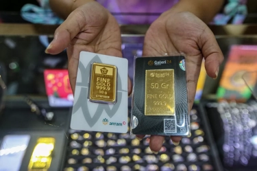 Harga Emas Antam Meroket, Naik Sebesar Rp 12.000, Jadi Rp 1.411.000 Per Gram