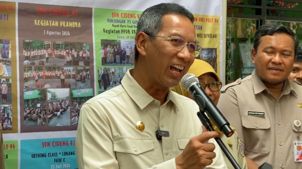 Dana BUMD Hanya untuk Uji Coba, Heru Budi Pastikan Anggaran Makan Siang Gratis dari Pemerintah Pusat