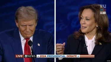 Debat Capres AS 2024: Donald Trump Sebut Kamala Harris Benci Israel, Abaikan Pidato Netanyahu
