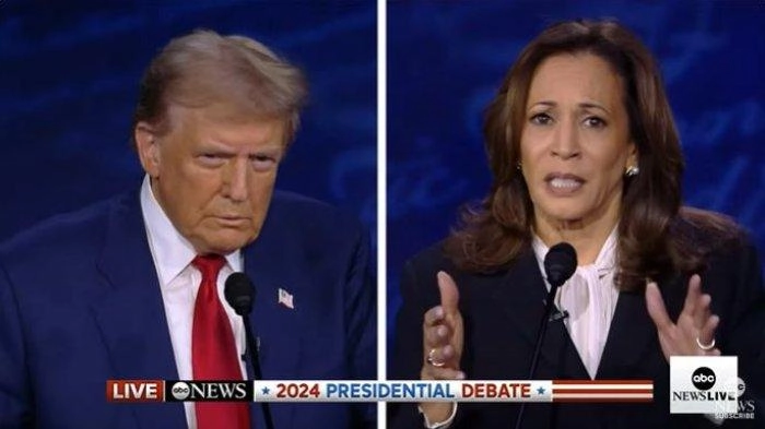 Serangan Kamala Harris ke Trump saat Debat: Ditertawakan Pemimpin Dunia, Beberkan 'Daftar Dosa'