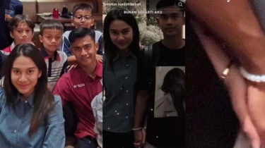 Tak Pakai Atribut Timnas, Azizah Salsha Nonton Indonesia Vs Australia, Gandengan Mesra dengan Arhan