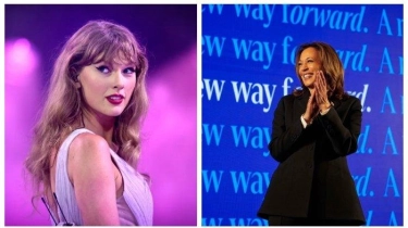 Taylor Swift Dukung Kamala Harris Jadi Presiden AS