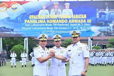Rekam Jejak Laksamana Muda TNI Rachmad Jayadi, Pati Bintang Dua TNI AL yang Dipercaya Menjadi Pangkogabwilhan I