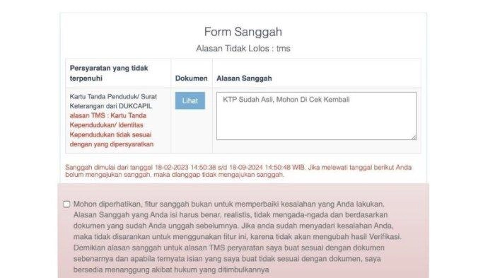20 Contoh Kalimat Sanggahan CPNS 2024 bagi Pelamar Tak Lolos Seleksi Administrasi