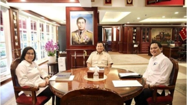 Dasco Gerindra Sebut Pertemuan Prabowo, Sri Mulyani dan Thomas Djiwandono dapat Persetujuan Jokowi