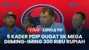 VIDEO Kronologi Lima Kader PDIP Dijebak Gugat SK Megawati dengan Iming-iming Rp300 Ribu