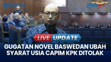 VIDEO MK Tolak Gugatan Soal Ubah Syarat Usia Capim KPK dan Respons Novel Baswedan
