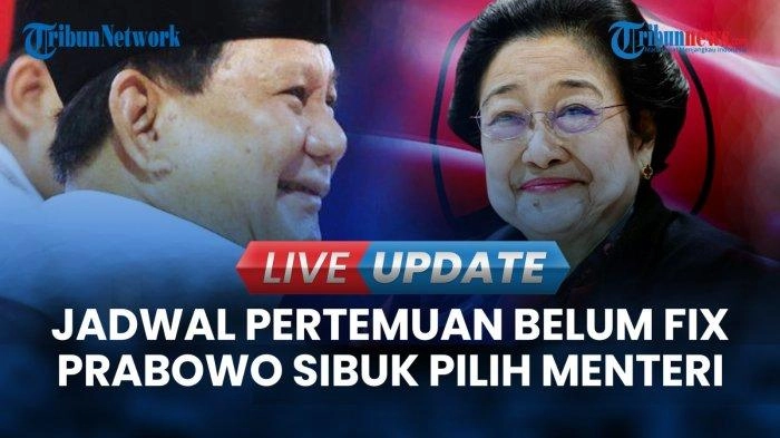 VIDEO Pertemuan dengan Megawati Belum Terjadwal, Prabowo Sedang Fokus Susun Kabinet