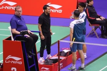 Ketika Babah Ahsan Dampingi Sabar/Reza di Hongkong Open 2024, Layak Banting Setir Jadi Pelatih?