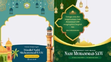 40 Link Twibbon Maulid Nabi Muhammad 1446 H/2024, Simak Juga Cara Mudah Unggah ke Sosial Media