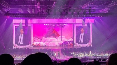 Konser di Jakarta, Bruno Mars Bilang 'Aku Kangen Kamu', Super Junior Bilang 'Aku Cinta Kamu'