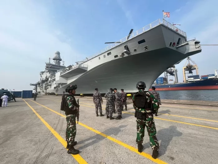 Tiga Kapal Perang Italia Berlabuh di Tanjung Priok, Ada Apa?