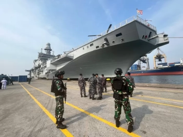 Tiga Kapal Perang Italia Berlabuh di Tanjung Priok, Ada Apa?