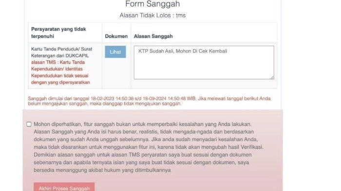 Cara Ajukan Sanggah CPNS 2024, Simak Contoh Kalimat Sanggahan bagi Peserta yang TMS