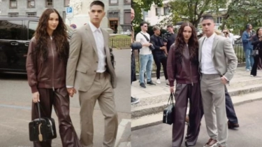 Al Ghazali Gandeng Alyssa Daguise di Milan Fashion Week, Auranya Dicap Mahal