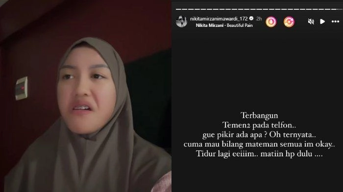 Nikita Mirzani Tanggapi Video Klarifikasi Lolly yang Penuh Amarah: I'm Okay, Tidur Lagi