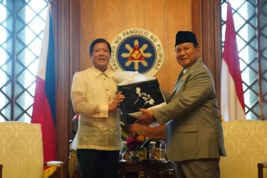 Bertemu di Filipina, Menhan Prabowo Puji Presiden Ferdinand Marcos Jr