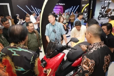 Pertumbuhan Motor Listrik Semakin Masif, United E-Motor Buka Store di Pekanbaru
