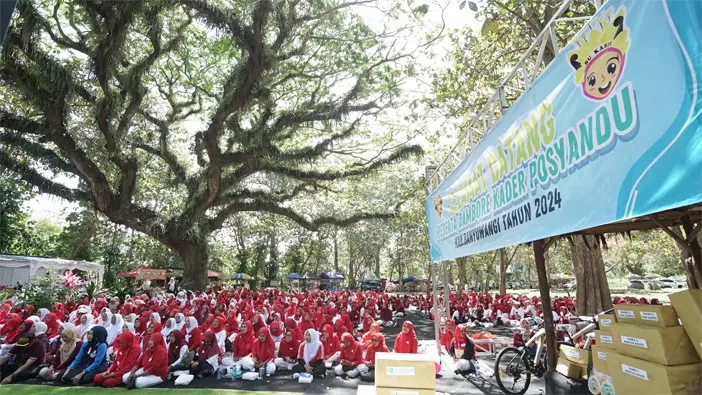 Tingkatkan Kualitas Pelayanan Kesehatan, Kader Posyandu di Banyuwangi Ikut Jambore