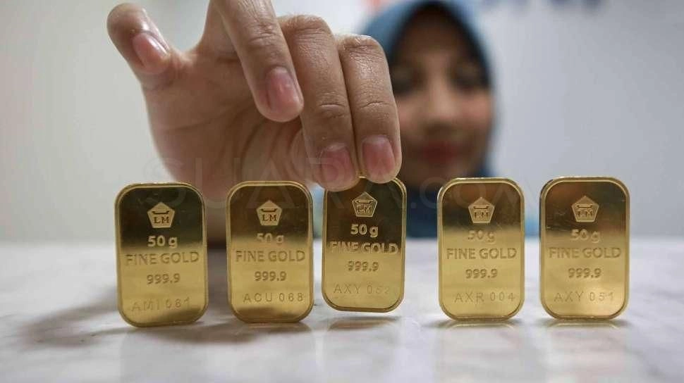 Harga Emas Antam Berbalik Melonjak Tinggi Jelang Akhir Pekan