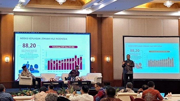 BPS: Indeks Kepuasan Jemaah Haji Indonesia Naik jadi 88,20 Poin