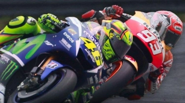 Dapur Permusuhan Valentino Rossi vs Marc Marquez Terus Mengepul, Pecco Bagnaia Memilih Netral