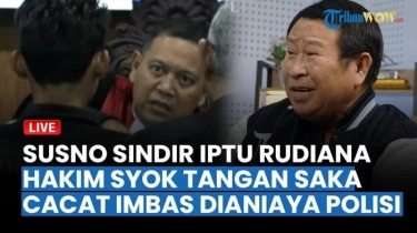 LIVE Hakim Syok Lihat Tangan Saka Cacat Imbas Dianiaya Polisi, Pernyataan Susno ke Rudiana Disorot