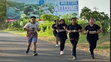 Rute Ajang Lari 5K dan 10K Rhino Eco Run 2024, Start di Tanjung Lesung Finis di Pantai Bodur
