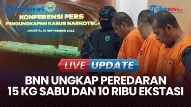 VIDEO BNN Ungkap Peredaran 15 Kg Sabu dan 10.345 Butir Ekstasi di Wilayah Sumatera