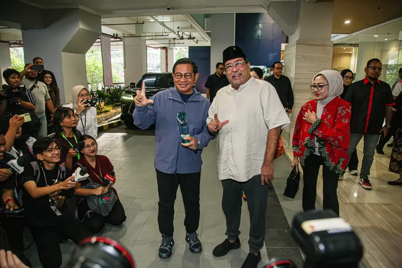 Pramono-Rano Temui SBY di Cikeas, Bahas Keberpihakan Pada Rakyat Miskin