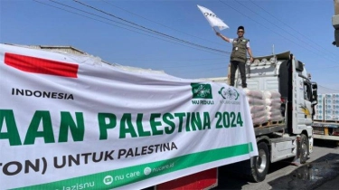 Dubes RI di Yordania Lepas 12 Kontainer Kebutuhan Pokok untuk Warga Palestina Korban Genosida Israel