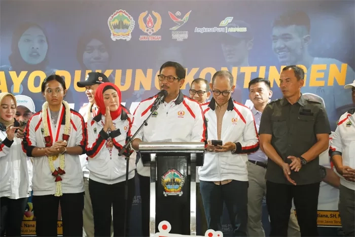 Pj Gubernur Jateng Sambut Hangat Kedatangan Kontingen Usai Bawa Pulang 260 Medali PON XXI/2024 Aceh-Sumut