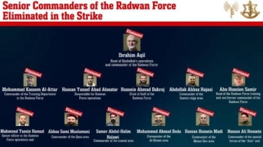 17 Perwira Pasukan Khusus Hizbullah Lenyap Sekali Tepuk, Israel: Unit Elite Radwan Mau Serbu Galilea