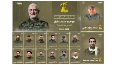 Israel Bunuh 16 Anggota Pasukan Radwan Hizbullah, AS Yakin Masih Bisa Cegah Perang di Lebanon