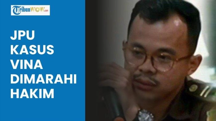 Video JPU Dimarahi Ahli Hukum Gegara Sering Cecar Saksi Kasus Vina: Tak Usah Buat Kontra Memori PK