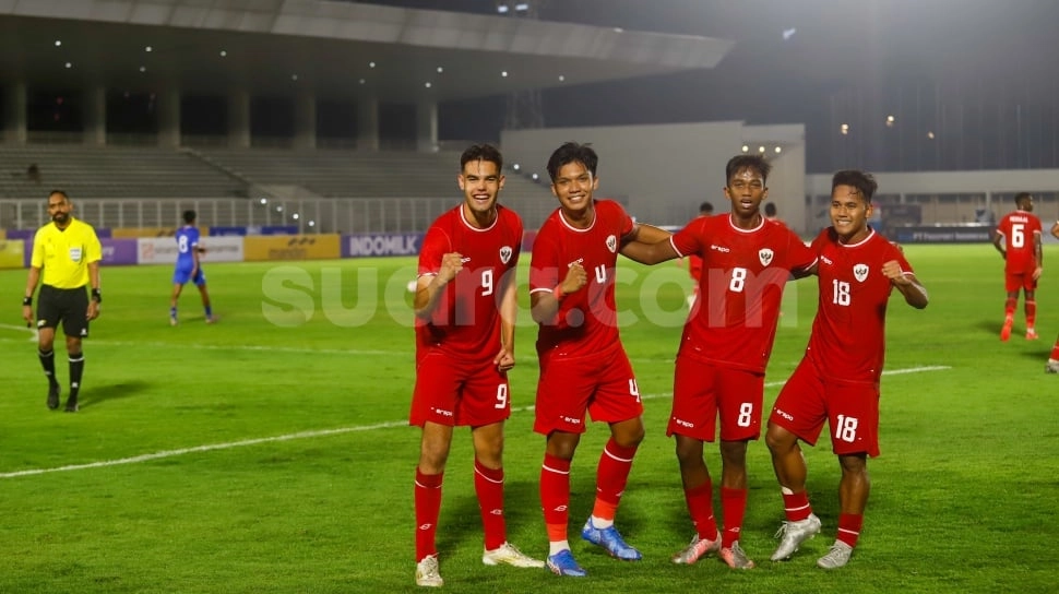 Hasil Timnas Indonesia U-20 vs Maladewa: Garuda Nusantara Pesta 4 Gol Tanpa Balas