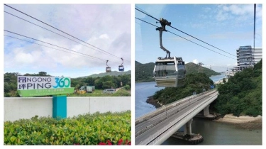 Sensasi Naik Ngong Ping 360 Kereta Gantung Kristal+ di Hong Kong 