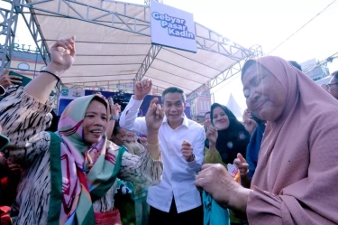 Kunjungi Gebyar Pasar Kadin, Anindya Bakrie: Harga Sedikit Naik, Pembeli Menurun