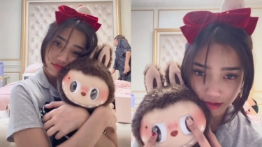 Sultan Banget! Fuji Pamer Boneka Labubu Jumbo Seharga Rp8,6 Juta dari Thailand!