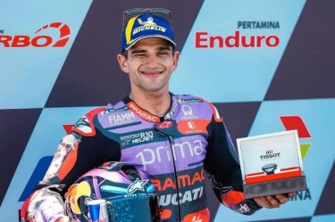 Hasil MotoGP Mandalika 2024: Jorge Martin Raih Kemenangan, Marc Marquez Gagal Finis