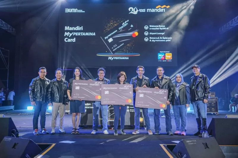 Pertamina Patra Niaga-Mandiri Luncurkan Kartu Co-Brand MyPertamina