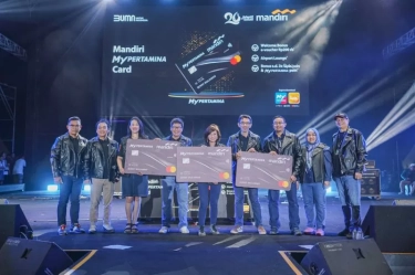 Pertamina Patra Niaga-Mandiri Luncurkan Kartu Co-Brand MyPertamina