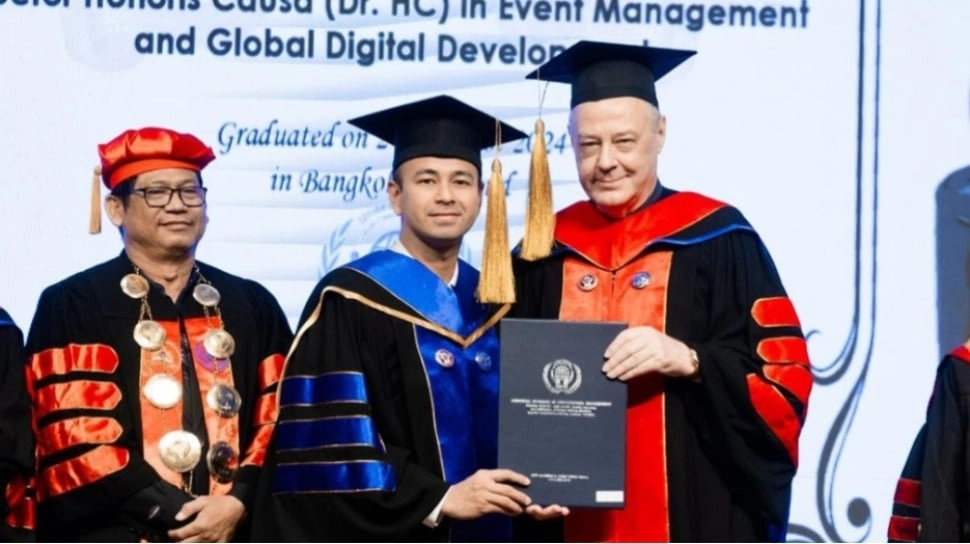 Riwayat Pendidikan Asli Raffi Ahmad, Kini Tuai Pro Kontra usai Dapat Honoris Causa