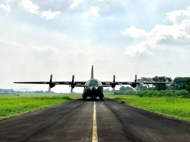 TNI AU Percayakan Modernisasi Pesawat Angkut C-130 Hercules Kepada PTDI