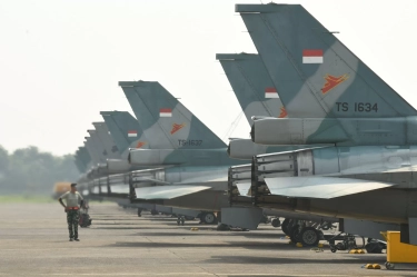Keren, Begini Penampakan Pesawat-Pesawat TNI AU yang Bakal Beraksi di Puncak Peringatan HUT ke-79 TNI di Silang Monas Besok