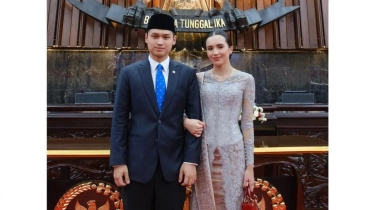 3 Sumber Kekayaan Beby Tsabina, Tenteng Tas Mewah di Pelantikan Rizki Natakusumah