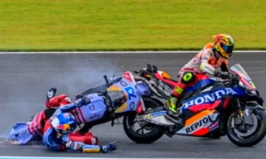 Alex Marquez Dijatuhi Sanksi Atas Insiden Crash Dengan Joan Mir Pada MotoGP Jepang 2024