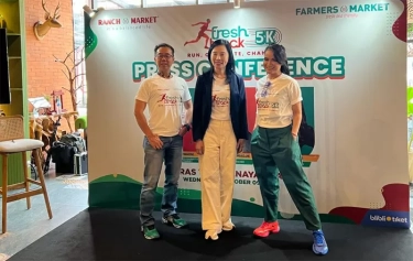Rayakan HUT, Ranch Market dan Farmer Market Gelar Fresh Track 5K Fun Run