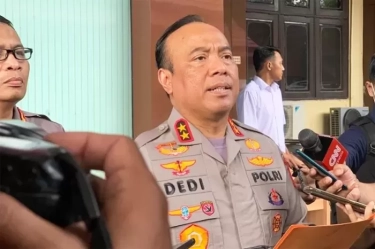 Polri Laksanakan Gladi Bersih Apel Gelar Pasukan Pengamanan Pelantikan Presiden Terpilih