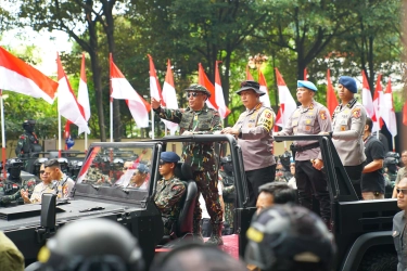 Kapolri Sigit Cek Kesiapan 15.000 Personel untuk Pengamanan Sumpah Presiden Prabowo dan Wapres Gibran